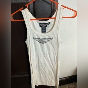 Harley-Davidson Women's Off-White Tank Top